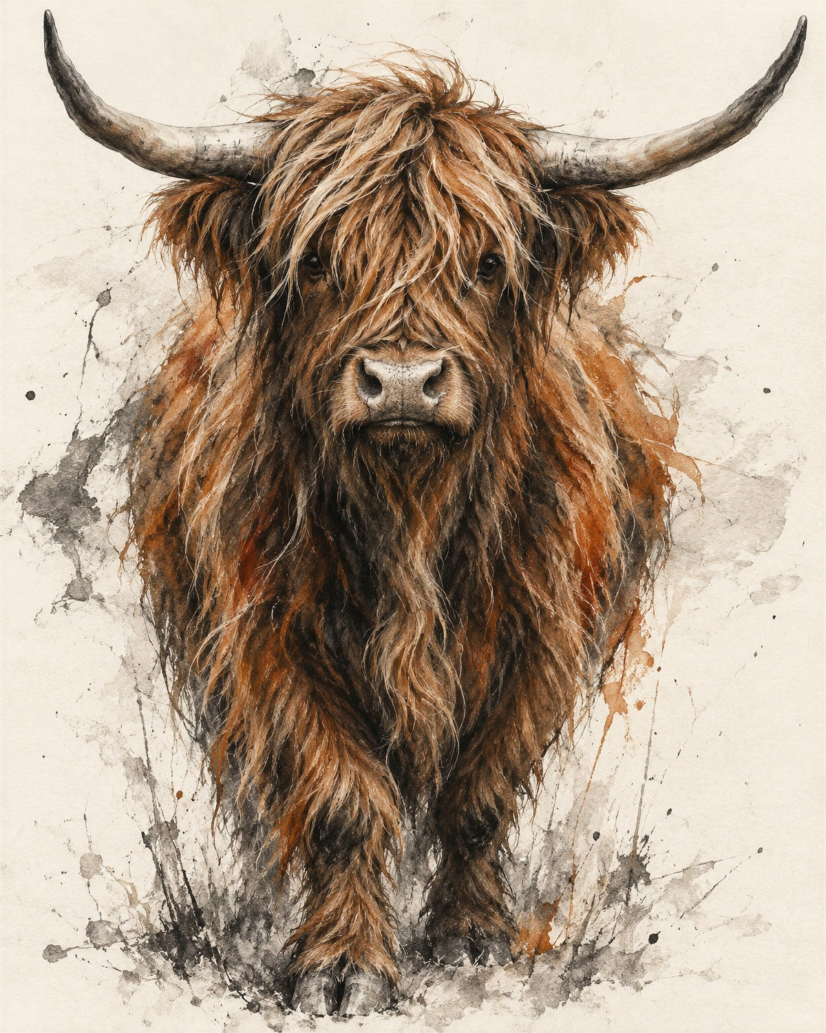Sienna Caledonia by Cassian Rooke, the artwork