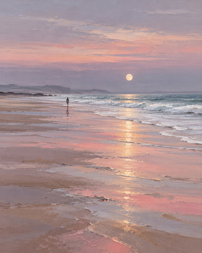 Silver Moon Tide by Maren Holt, the artwork