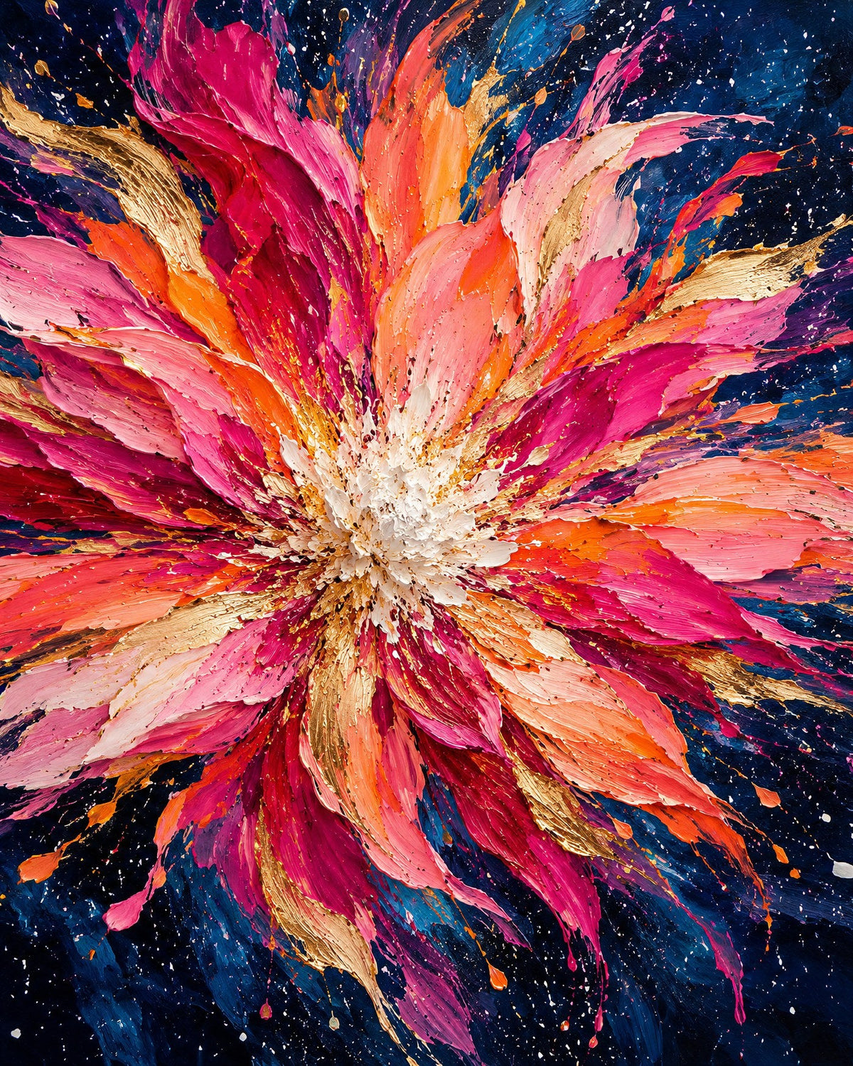 Supernova Bloom by Saskia Ember, the artwork