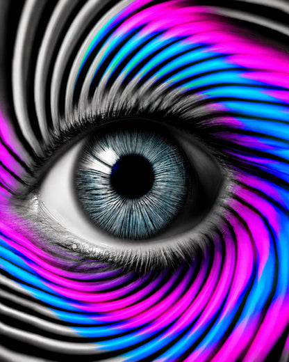 The Perception Vortex by Nova Vale, the artwork