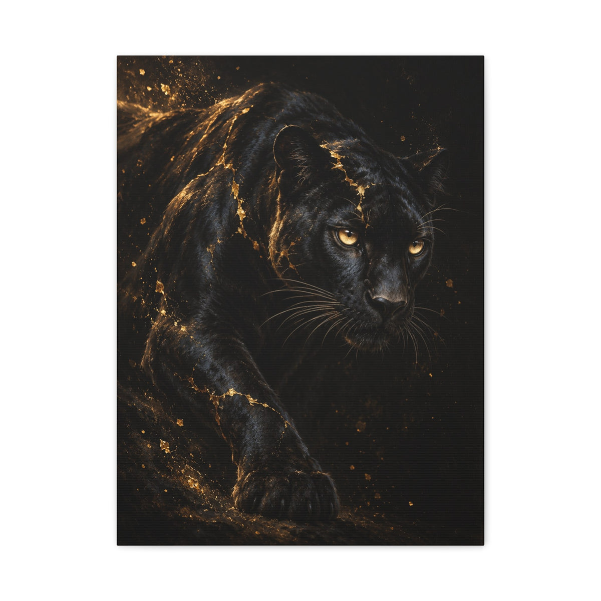 Frameless canvas