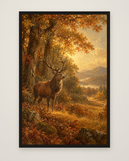 The Clearing by Rowan Ellery, Museum Edition framed edge to edge in a black box frame, 60 × 90 cm and 80 × 120 cm