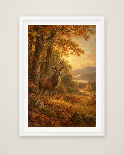 The Clearing by Rowan Ellery, Museum Edition framed fine art print in a white box frame with a snow white mount
