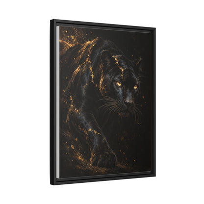 Aurea Umbra framed canvas side view