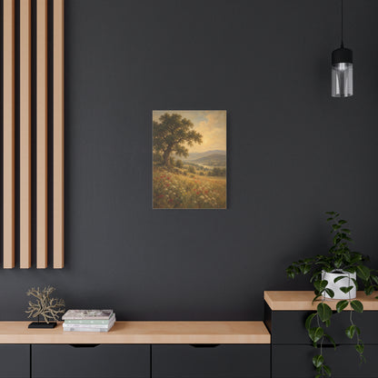 The Long Meadow frameless canvas styled interior