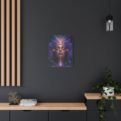 The Inner Cosmos frameless canvas styled interior