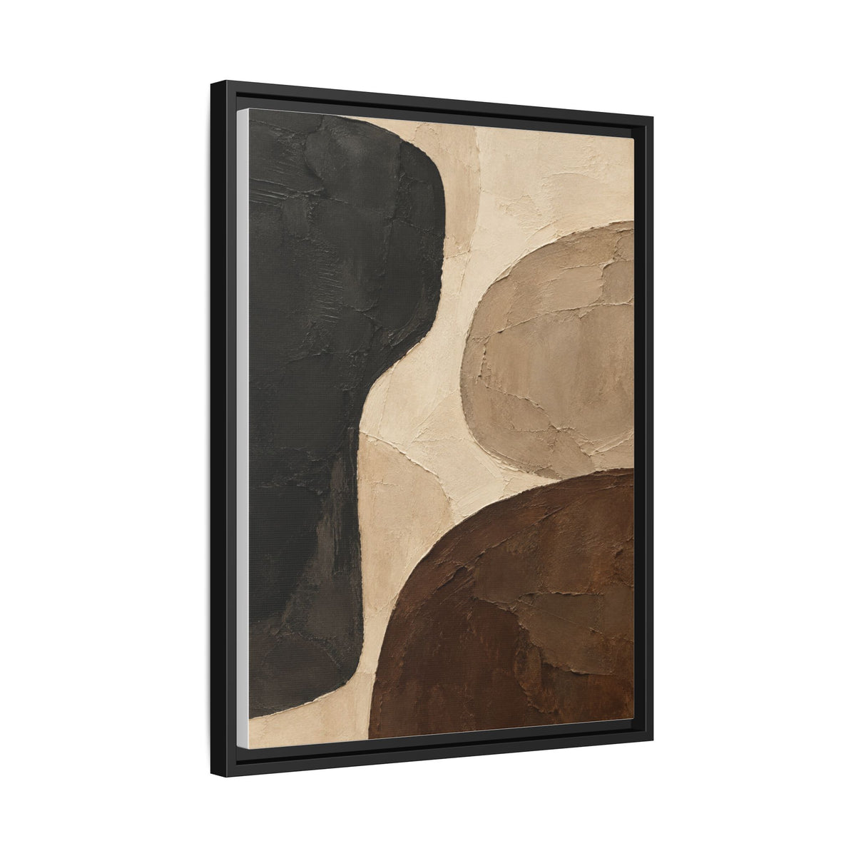 Sand and Shadow framed canvas side view