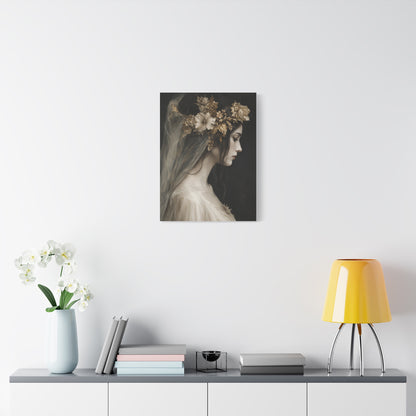 Elysian Florentia frameless canvas in a room