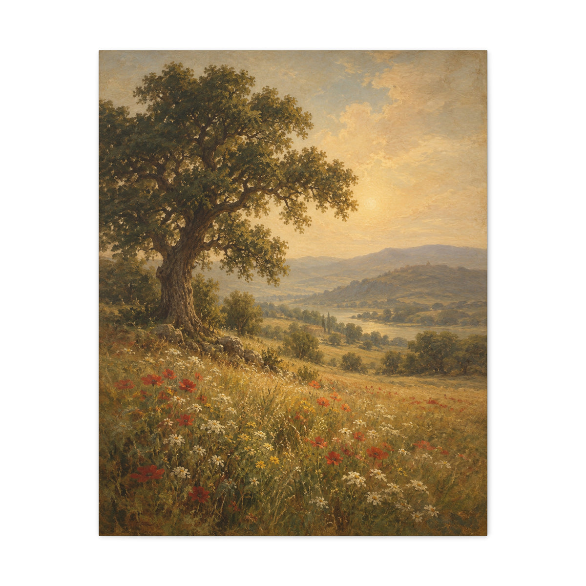 The Long Meadow Frameless Canvas