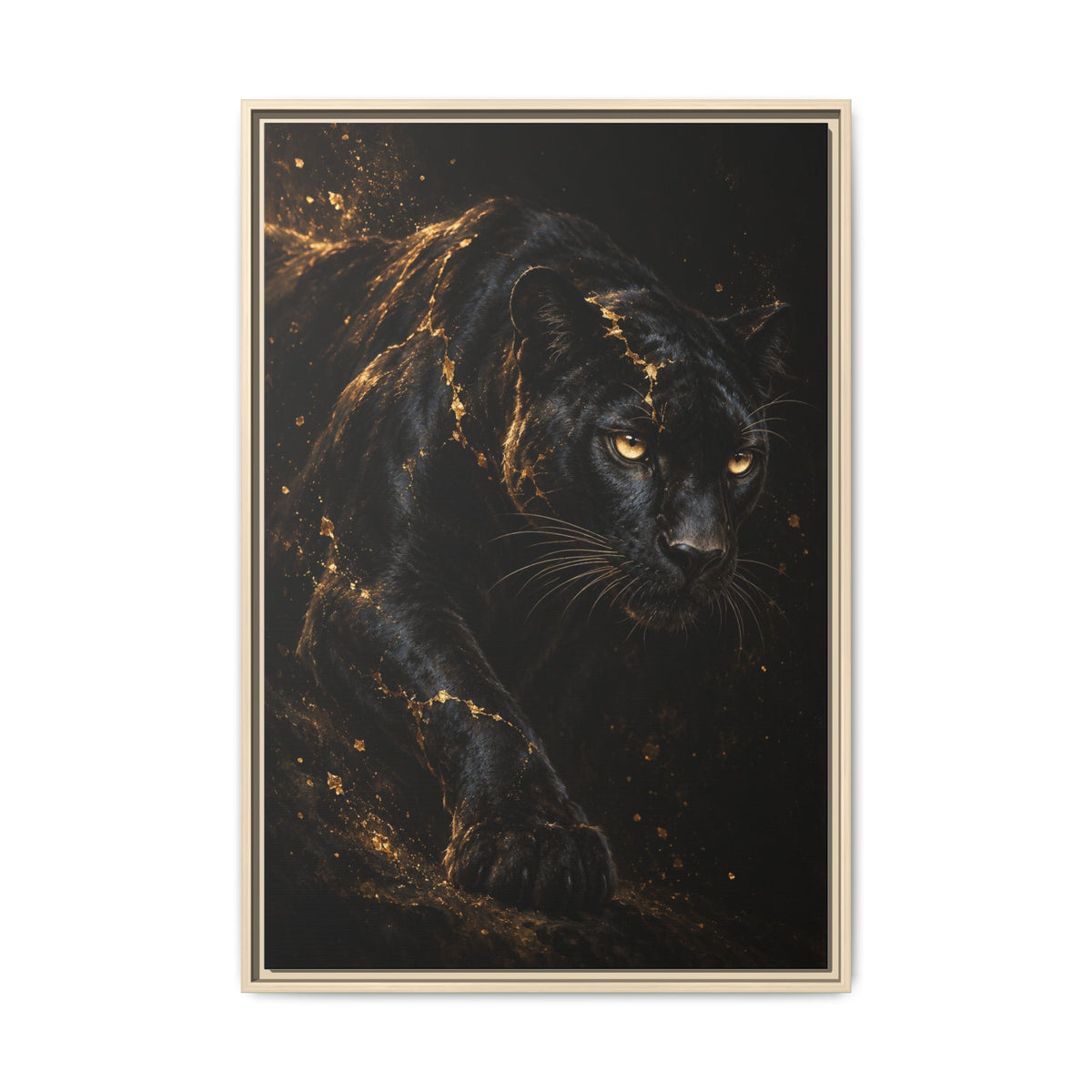Aurea Umbra Framed Canvas