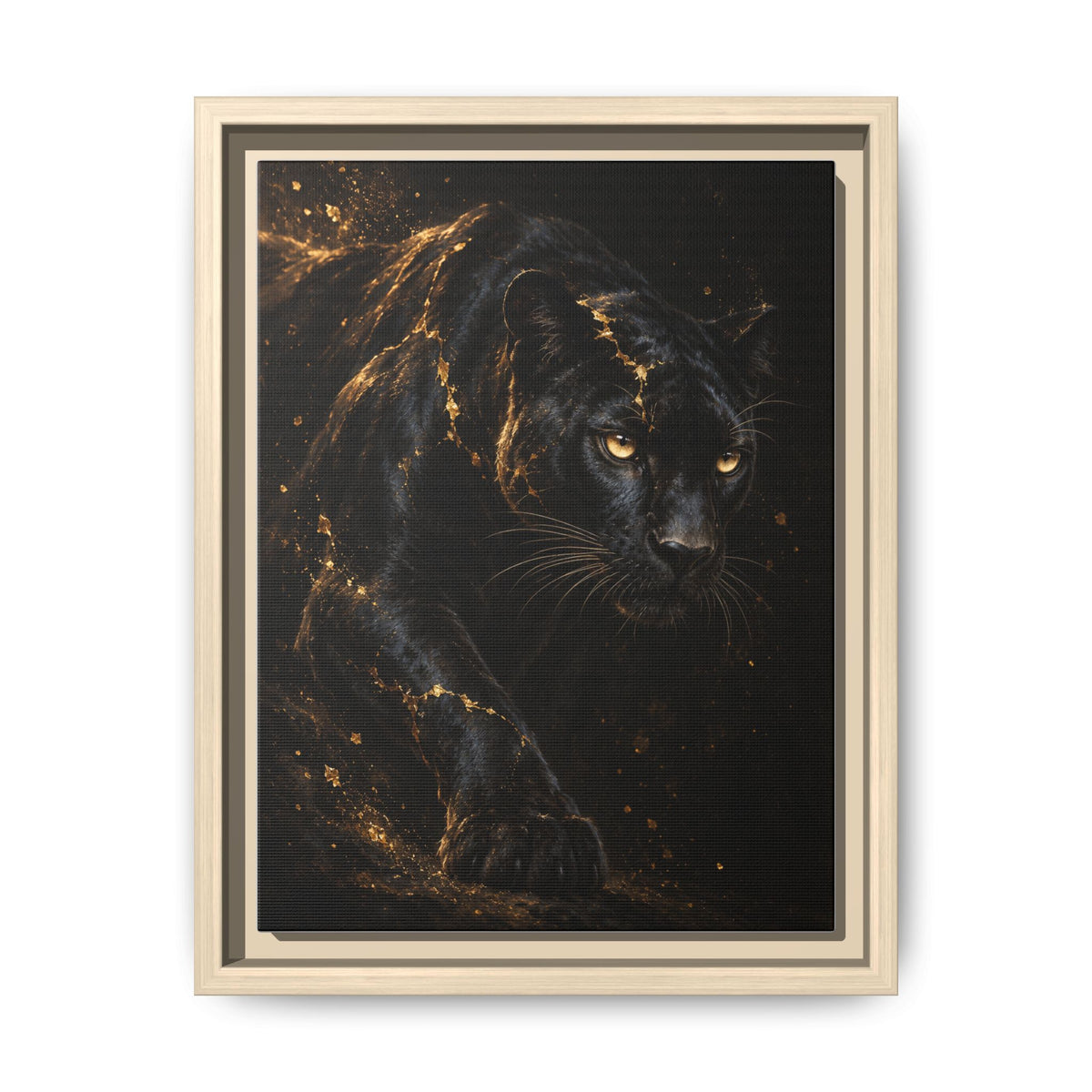 Aurea Umbra Framed Canvas