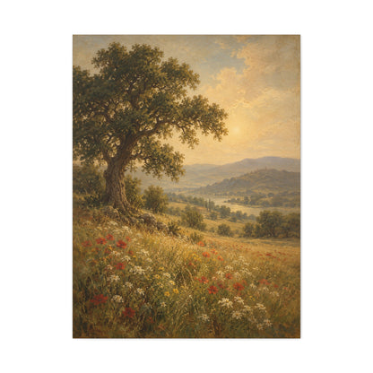 The Long Meadow Frameless Canvas