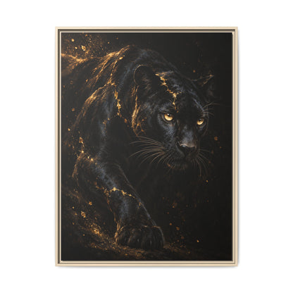 Aurea Umbra Framed Canvas
