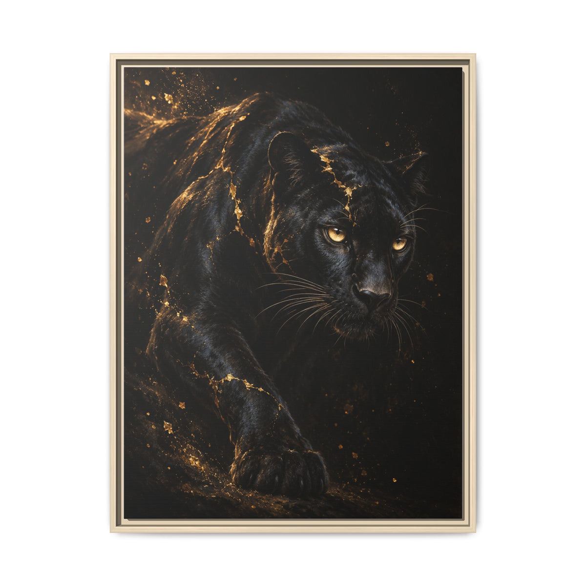 Aurea Umbra Framed Canvas