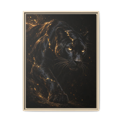 Aurea Umbra Framed Canvas